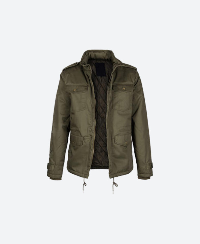 Dark Olive Padded Jacket
